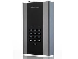 iStorage diskAshur DT2 18TB Secure encrypted desktop hard drive - FIPS Level 3 certified, Password protected, military grade hardware encryption IS-DT2-256-18000-C-X