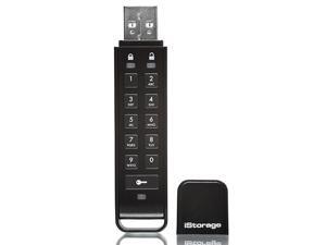 iStorage datAshur Personal2 32GB Hardware Encrypted USB 3.0 Flash Drive AES-XTS 256-bit (IS-FL-DAP3-B-32)