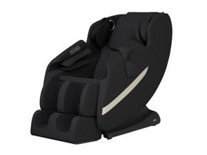 Titan AmaMedic Q7 Full Body Shiatsu Massage Chair with Zero Gravity, Foot Rollers, Bluetooth (Black)