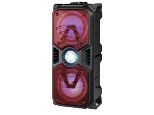 Supersonic IQ-5265DJBT 2 x 6.5” Tailgate Bluetooth Speaker with Disco Light Red Supersonic IQ-5265DJBT 2 x 6.5” Tailgate Bluetooth Speaker with Disco Light Red