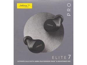 Jabra Elite 7 Pro True Wireless Noise Canceling InEar Headphones Black 1009917200002