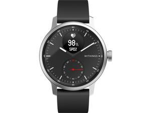 Withings SCANWATCH Hybrid Smartwatch with ECG, Heart Rate and Oximeter, 42mm - Black