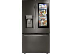 LG LRFVC2406D 36 Inch Smart Freestanding Counter Depth French Door Refrigerator with 24 cu. ft. Total Capacity,