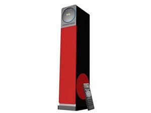 Sykik Tower TSME26 RD, High power 60W RMS Tower Speaker with Blu Sykik Tower TSME26 RD, High power 60W RMS Tower Speaker with Blu