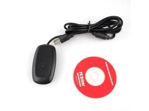 PC Wireless Controller Gaming USB Receiver Adapter For Microsoft XBOX 360 + CD PC Wireless Controller Gaming USB Receiver Adapter For Microsoft XBOX 360 + CD