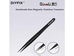 Handmade Non-Magnetic Stainless Tweezers For iPhone Huawei Mobile Phone Fingerprint Flying Line Electronics Repair Tool