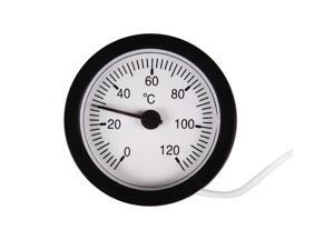 Dial Thermometer Capillary Temperature Gauge 1.5m Sensor 0-120 degree centigrade for Measuring Liquid Gas Solid Dial Thermometer Capillary Temperature Gauge 1.5m Sensor 0-120 degree centigrade for Measuring Liquid Gas Solid
