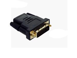 2018 NEW DVI-D Male (24+1 pin) to HDMI Female (19-pin) HD HDTV Monitor Display Adapter for Laptops TV Projector PC