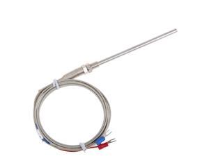 2m High Temperature 0-600 Degree K Type Thermocouple 5X100mm Probe Sensor 2m High Temperature 0-600 Degree K Type Thermocouple 5X100mm Probe Sensor
