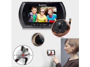 4.3 Inch Motion Detection Door Peephole Camera 140 Degrees Video Peephole Viewer Door Camera Night Vision w/ No Disturb Function 4.3 Inch Motion Detection Door Peephole Camera 140 Degrees Video Peephole Viewer Door Camera Night Vision w/ No Disturb Function