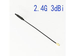 2X 2.4Ghz 3dBi copper tube antenna OMIN internal wifi aerial ipex  with sleev #2