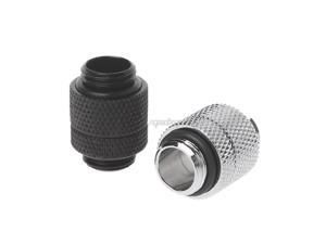 Brass G1/4 Dual Outer Thread 360 Degree Rotary Tube Connector PC Water Cooling Nov11 Drop ship Brass G1/4 Dual Outer Thread 360 Degree Rotary Tube Connector PC Water Cooling Nov11 Drop ship