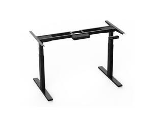 AIMEZO Black Electric Stand Up Desk Frame Workstation Dual Motor Ergonomic Standing Height Adjustable Base Office Desk Without tabletop AIMEZO Black Electric Stand Up Desk Frame Workstation Dual Motor Ergonomic Standing Height Adjustable Base Office Desk Without tabletop