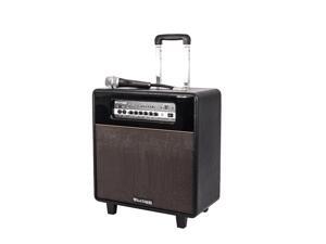 Blackmore BRS-2009 Portable, Rechargeable, 3way, PA System With Guitar Amp capabilities, Bluetooth connectivity, built in Mp3 player and classic styling Blackmore BRS-2009 Portable, Rechargeable, 3way, PA System With Guitar Amp capabilities, Bluetooth connectivity, built in Mp3 player and classic styling