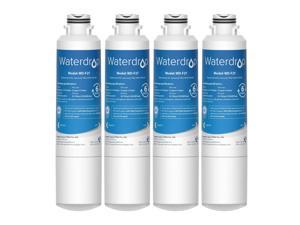 4 Pack Waterdrop DA2900020B Replacement for Samsung DA2900020B HAFCINEXP 469101 Refrigerator Water Filter Package may vary