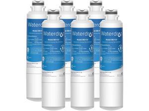 6 Pack Waterdrop DA29-00020B Replacement for Samsung DA29-00020B, HAF-CIN/EXP, 46-9101 Refrigerator Water Filter, Package may vary