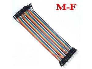 80pcs 20cm 2.54mm female to male Jumper Wire dupont Ribbon Cable for Arduino 