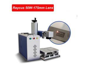 50W Raycus Fiber Laser Marking Machine 175*175mm Lens with 80mm Rotary Axis USB Laser Engarver CE, FDA 50W Raycus Fiber Laser Marking Machine 175*175mm Lens with 80mm Rotary Axis USB Laser Engarver CE, FDA
