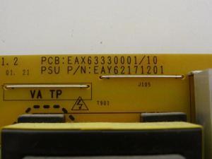 LG 60PV450-UA Power Supply Board (EAX63330001) EAY62171201 LG 60PV450-UA Power Supply Board (EAX63330001) EAY62171201