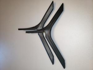Samsung UN70NU6070F UN70NU6900F Stand Legs W/Screws - NEW Samsung UN70NU6070F UN70NU6900F Stand Legs W/Screws - NEW