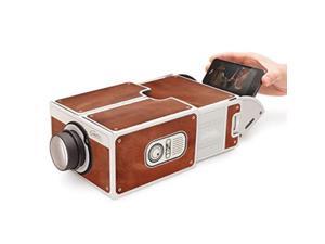 Portable Cardboard Smartphone Projector V2.0 / DIY Mobile Phone Projector Portable Cinema