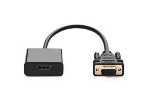 Active HDMI to VGA Adapter with 3.5mm Audio Jack HDMI Female to VGA Male Converter for TV Stick, Raspberry Pi, Laptop, PC, Tablet, Digital Camera, etc Active HDMI to VGA Adapter with 3.5mm Audio Jack HDMI Female to VGA Male Converter for TV Stick, Raspberry Pi, Laptop, PC, Tablet, Digital Camera, etc
