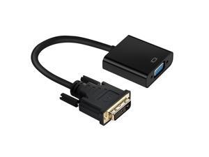 Active DVI to VGA Adapter, 1080P Male DVI-D 24+1 to Female VGA Vedio Cable Converter for DVI Enabled devices, PC, DVD, Monitor, HDTV and Projector Active DVI to VGA Adapter, 1080P Male DVI-D 24+1 to Female VGA Vedio Cable Converter for DVI Enabled devices, PC, DVD, Monitor, HDTV and Projector