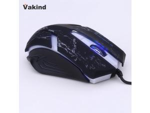 Professional Gaming mouse Optical Wired Mouse Adjustable DPI 6 Buttons 7 color Light Plug  &  Play For Pro Gamer