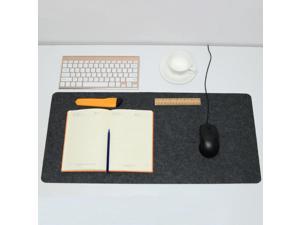 70*33cm Mouse Pads Simple Warm Office Table Computer Desk Keyboard Game Mouse Mat Wool Felt Mouse Pad Black Grey Blue