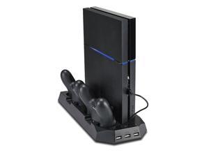 Mutilfunction PS4 Cooler PlayStation 4 Cooling Fan Vertical Stand For PS4 PlayStation 4 Console Cooler with Charging Station