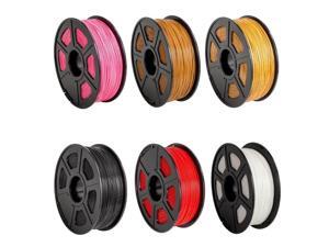 High Quality 3D Printer Filament ABS 1.75mm 330m/1082ft Lenght 6 Colors Plastic Consumables for 3D Printing Materials High Quality 3D Printer Filament ABS 1.75mm 330m/1082ft Lenght 6 Colors Plastic Consumables for 3D Printing Materials
