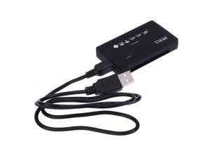 All in One Memory Card Reader USB External SD SDHC Mini Micro M2 MMC XD CF Read and Write Flash Memory Card with USD Cable Black All in One Memory Card Reader USB External SD SDHC Mini Micro M2 MMC XD CF Read and Write Flash Memory Card with USD Cable Black