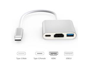 3-in-1 Thunderbolt 3 USB Type C USB 3.1 to HDMI  USB3.0 USB 3.1 adapter converter cable for S8/Switch/Huawei Mate10 USB Type C