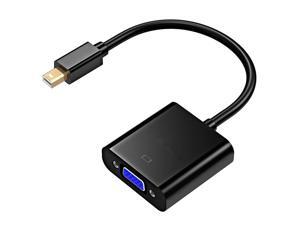 1pc 2 Colors Mini DP to VGA Video Adapter 1080p Thunderbolt Display Port to VGA Cables-Black 1pc 2 Colors Mini DP to VGA Video Adapter 1080p Thunderbolt Display Port to VGA Cables-Black