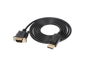 1.8m Thunderbolt Mini Display Port to VGA Adapter Cable Male to Male Mini DP to VGA Adapter Converter Cable for Macbook
