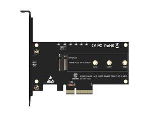 PCI-Express PCI-E 3.0 X4 to M.2 NGFF M Key Slot Converter Adapter Card M2 Nvme PCIE SSD Riser Card for Desktop Support 223