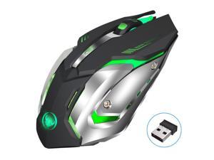 HXSJ M10 2.4GHz Wireless Gaming Mouse 10m Rechargeable Backlight Mice  for WinMe
