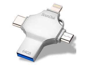 4 in 1 128GB USB 3.0 + 8 Pin + Mirco USB + USB-C / Type-C Dual-use Flash Drive with OTG Function 4 in 1 128GB USB 3.0 + 8 Pin + Mirco USB + USB-C / Type-C Dual-use Flash Drive with OTG Function