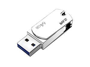 Teclast 64GB Leishen Series 360 Degrees Rotation Metal Body USB3.0 Flash Disk Drive for PC, Notebook, Laptop, Computer, Car Audio, STB, MP3, Blu-Ray Player(Silver) Teclast 64GB Leishen Series 360 Degrees Rotation Metal Body USB3.0 Flash Disk Drive for PC, Notebook, Laptop, Computer, Car Audio, STB, MP3, Blu-Ray Player(Silver)