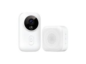 1280x720P Smart Video Visual Doorbell with Doorbell Receiver, Support Infrared Night Vision & Change Voice Intercom & Real-time Video Viewing