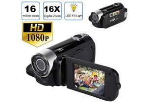 1080P 16X Digital Zoom 16.0 MP Digital Video Camera Recorder with 2.7 inch LCD Screen