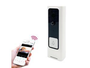 M200 B   WiFi Intelligent Square Button Video Doorbell, Support Infrared Motion Detection & Adaptive Rate & Two-way Intercom & Remote / PIR Wakeup