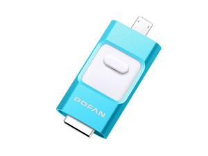 POFAN F01 128GB 8pin & Micro USB to USB 2.0 Mini Push-pull Metal Flash Disk Drive with Fingerprint Identification, For iPhone & iPad & iPod & Android Devices, Size: 54 x 23 x 9 mm(Blue) POFAN F01 128GB 8pin & Micro USB to USB 2.0 Mini Push-pull Metal Flash Disk Drive with Fingerprint Identification, For iPhone & iPad & iPod & Android Devices, Size: 54 x 23 x 9 mm(Blue)