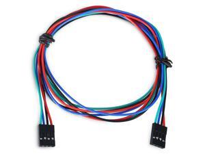 LDTR - YJ028 / C 4 - Pin Female to Female Wire Jumper Cable for Arduino / 3D Printer, Cable Length: 70cm