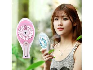 Mini Portable Handheld USB Rechargeable Water Mist Fan Humidifier Air Condictioning Cooling Fan with Transparent Water Tank & Control Key & Fan Lamp & Spray the Indicating Lamp & Spray Fan Lamp, Wate Mini Portable Handheld USB Rechargeable Water Mist Fan Humidifier Air Condictioning Cooling Fan with Transparent Water Tank & Control Key & Fan Lamp & Spray the Indicating Lamp & Spray Fan Lamp, Wate