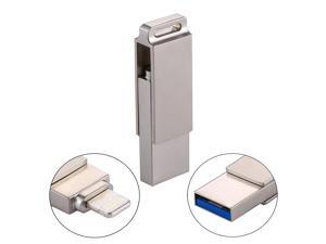 RQW-10 2 in 1 USB 2.0 & 8 Pin 128GB Flash Drive, For iPhone & iPad & iPod & Most Android Smartphones & PC Computer RQW-10 2 in 1 USB 2.0 & 8 Pin 128GB Flash Drive, For iPhone & iPad & iPod & Most Android Smartphones & PC Computer