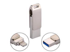 RQW-10G 2 in 1 USB 2.0 & 8 Pin 128GB Flash Drive, for iPhone & iPad & iPod & Most Android Smartphones & PC Computer RQW-10G 2 in 1 USB 2.0 & 8 Pin 128GB Flash Drive, for iPhone & iPad & iPod & Most Android Smartphones & PC Computer
