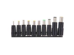 5.5x2.1mm Female to Multiple Male Interfaces 10 in 1 Power Adapters Set for IBM / HP / Sony / Toshiba / Lenovo / ASUS / Samsung / DELL Laptop Notebook
