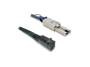 External Mini SAS SFF-8088 to a Mini SAS High Density HD SFF-8643 Cable 1 Meter External Mini SAS SFF-8088 to a Mini SAS High Density HD SFF-8643 Cable 1 Meter
