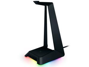 Razer Base Station Chroma Enabled Headset stand Headphone Support Holder USB hub 3 port RGB(Black) Razer Base Station Chroma Enabled Headset stand Headphone Support Holder USB hub 3 port RGB(Black)